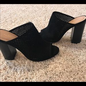 Aldo Slide Chunky Heels